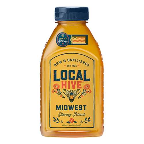 Local Hive Midwest Blend Raw & Unfiltered Honey
