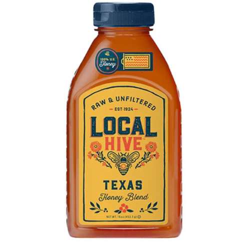 Local Hive Texas Blend Raw & Unfiltered Honey