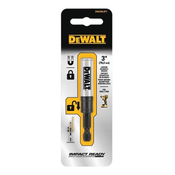DeWALT Elite Series Hex 1/4 in x 3 inch Magnetic Bit Holder