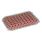 Lodge Red Chainmail Scrubbing Pad - Thumbnail 1 of 3