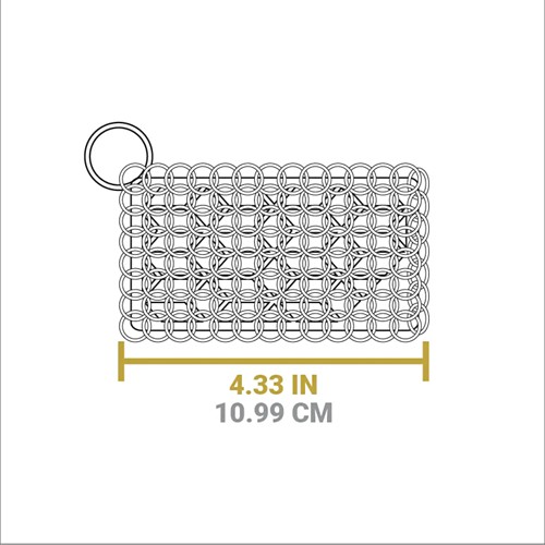 Lodge Red Chainmail Scrubbing Pad - Primary Image