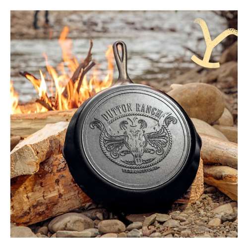 Lodge Yellowstone™ 12 Inch Cast Iron Steer Skillet