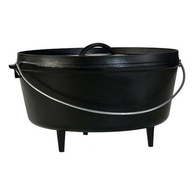 Lodge Cast Iron Deep 10QT Dutch Oven