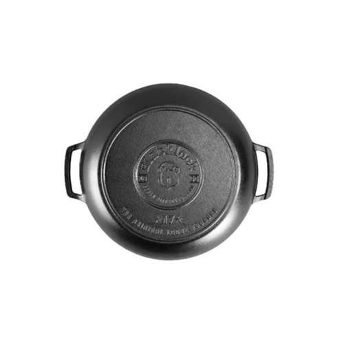 Lodge 4 Quart Blacklock Triple Seasoned Cast Iron Braiser with Lid