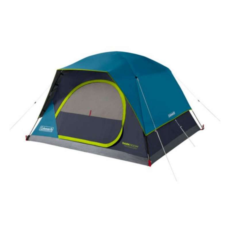 coleman 4 person screened dome darkroom tent