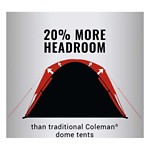 Coleman 8 Person Dark Room Skydome Camping Tent - Thumbnail 3 of 4
