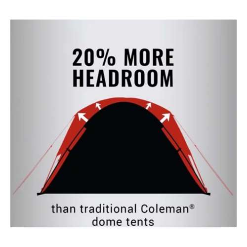 Coleman 8 Person Dark Room Skydome Camping Tent
