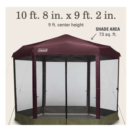 Coleman Back Home 10.5 x 9 Screen Canopy Tent