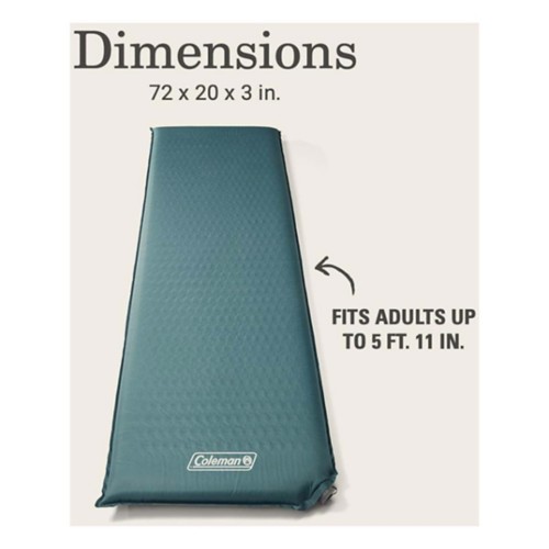 Coleman self inflating pad clearance
