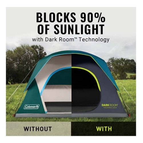 Coleman 4-Person Dark Room Skydome Tent | SCHEELS.com