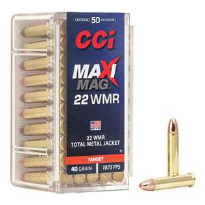 CCI Ammo 22 WMR HS40gr Maxi-Mag