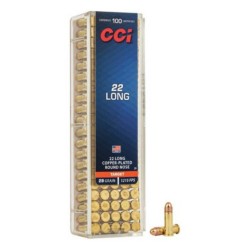 CCI 22 Long Target Ammunition 100 Round Box