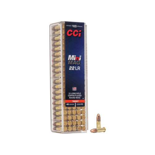CCI Target Mini Mag 22 LR Ammunition 100 Round Box