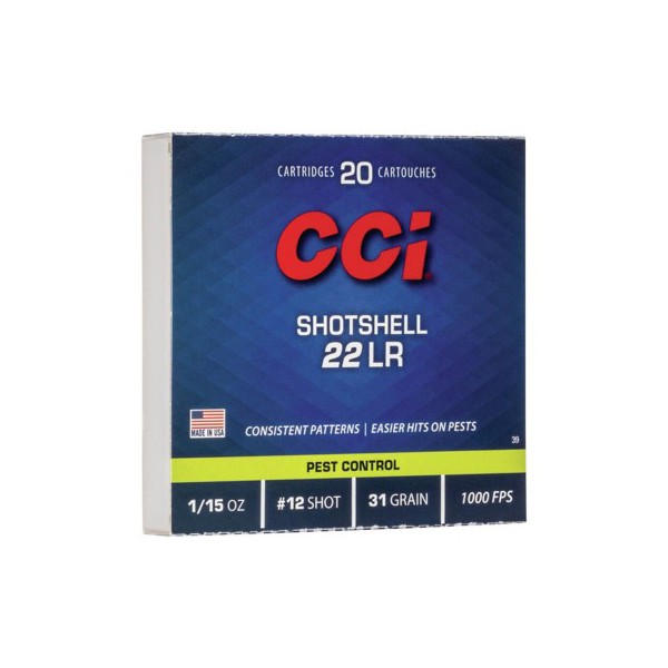 CCI Pest Control Rimfire Ammunition