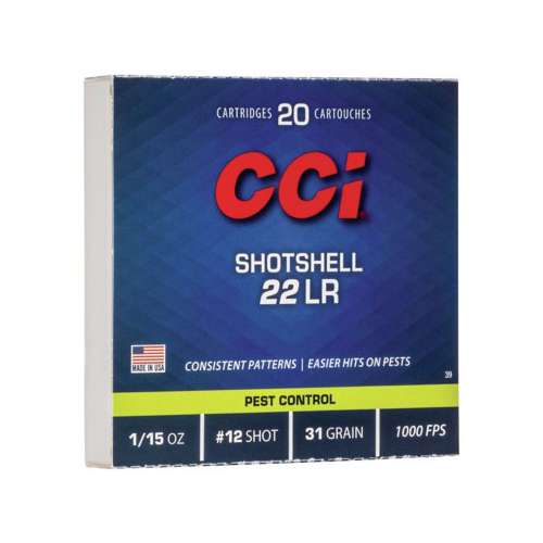 CCI Pest Control Rimfire Shotshell Ammunition
