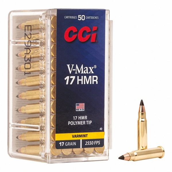 CCI Varmint V-Max Rimfire Ammunition