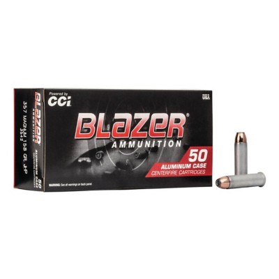 Blazer Ammunition Blazer JHP Aluminum Case 357 Magnum
