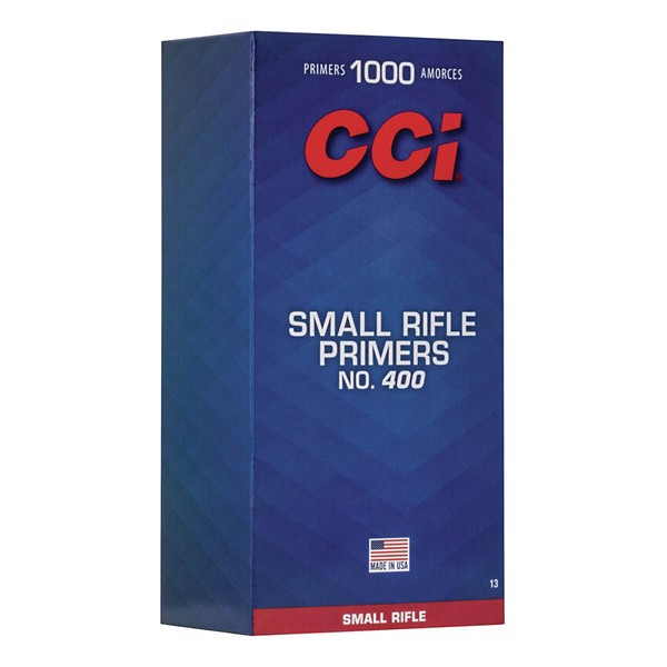 CCI 400 Standard Small Rifle Primer Brick