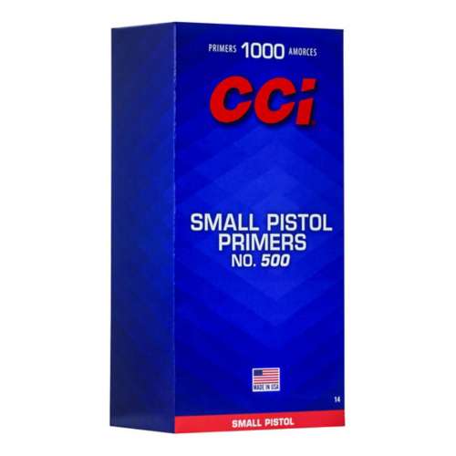 CCI 500 Standard Small Pistol Primer Brick