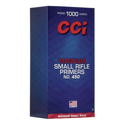 CCI 450 Magnum Small Rifle Primer 
