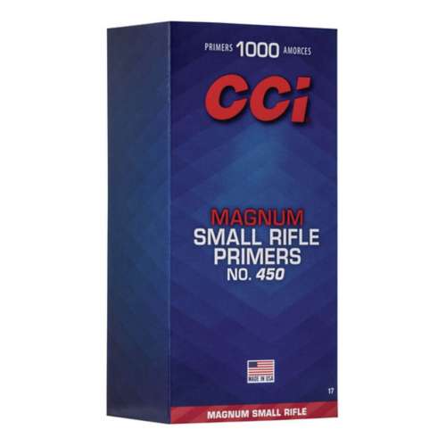 CCI 450 Magnum Small Rifle Primer Brick