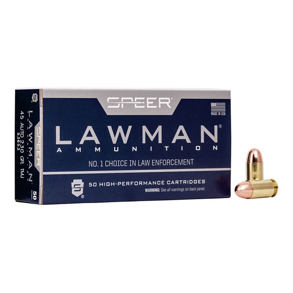 Speer Lawman TMJ Ammunition 20 Round Box product image