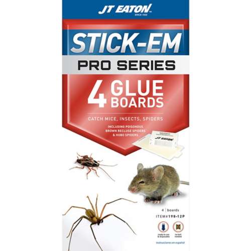JT Eaton Stick-Em Pro Series Glue Boards 12 pack