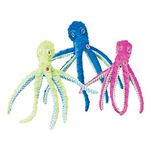 SPOT Assorted Skinneeez Extreme Octopus Dog Toy