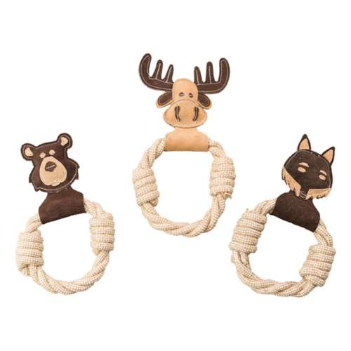 Ethical Pet Dura-Fused Leather Ring Dog Toy