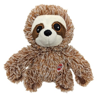 Ethical Pet Fun Sloth Plush 7 in. Dog Toy