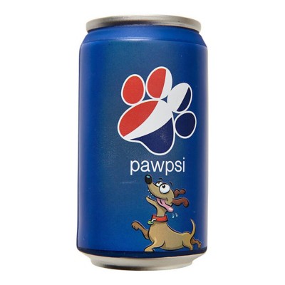 SPOT Fun Drink Pawpsi Can Dog Toy