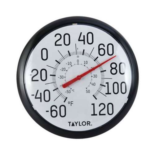 Taylor Big and Bold Dial Outdoor Thermometer