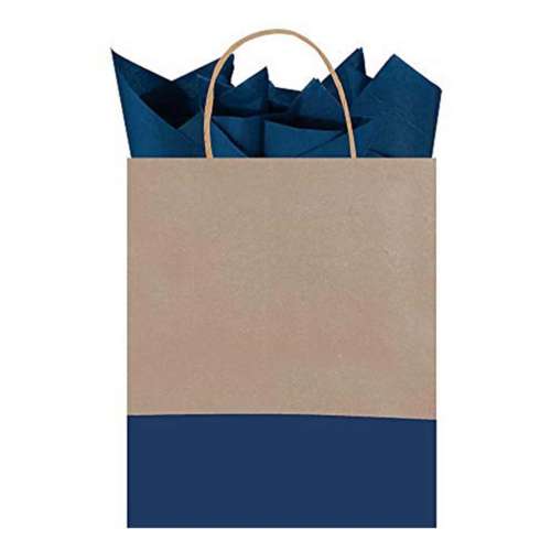 The Gift Wrap Company Dipped Recycled Kraft Paper Gift Bags