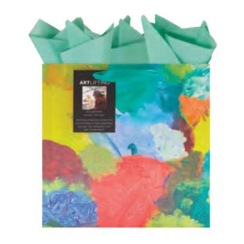 The Gift Wrap Company Tree Tops Large Square Gift Bag