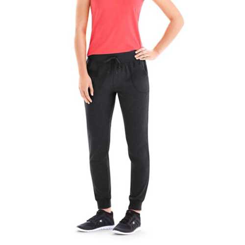 champion jersey joggers womens