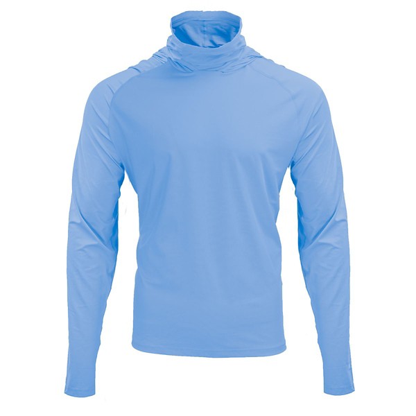Men's Mobile Cooling Original Long Sleeve T-Shirt Medium Cerulean