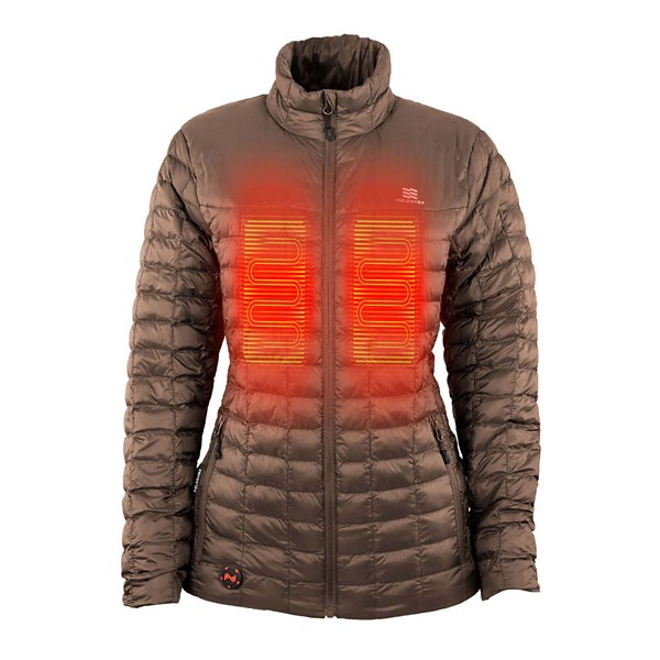 MOBILE WARMING Women's  Backcountry Heated Puffer Jacket