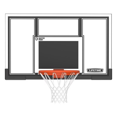 Lifetime Basketball 54" Poly Backboard and Rim Combo