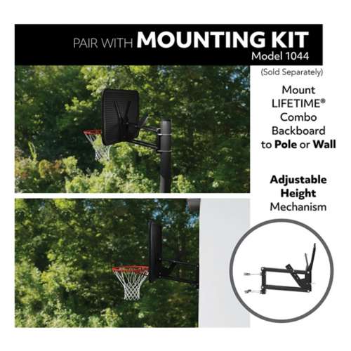 Lifetime Backboard and Rim Combo—48 in.