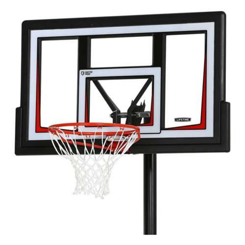 Lifetime Adjustable Portable 50" Poly Basketball Hoop