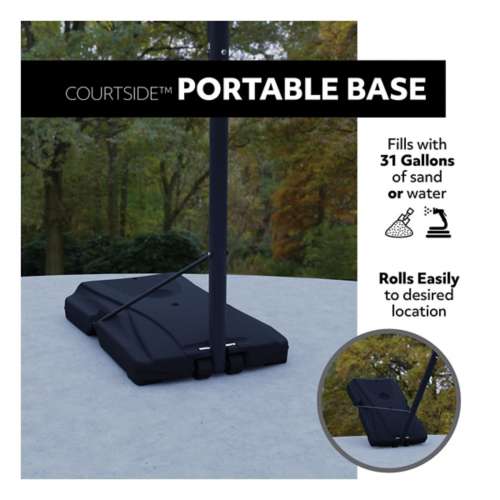 Lifetime Adjustable Portable 50" Poly Basketball Hoop