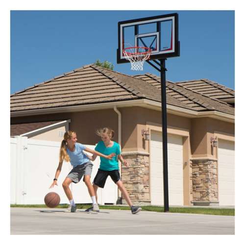 Lifetime 44 Inch Impact Portable Adjustable Basketball Hoop