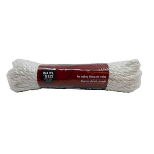 ACE 1/4 in X 50 ft White Twisted Nylon Rope