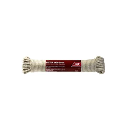 Ace 3/16 in x 50 ft Natural Briaded Cotton Cord