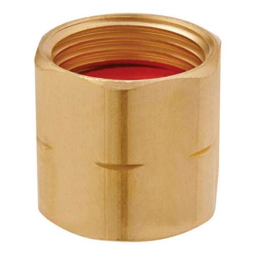 Ace 3/4 in. FHT x 3/4 in. FHT in. Brass Threaded Female Hose Adapter