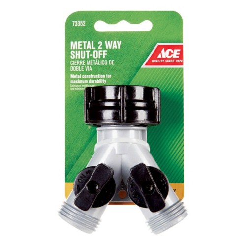Ace Zinc Threaded Male Hose Shut-off Valve Ace Zinc Threaded Male Hose Shut-off Valve