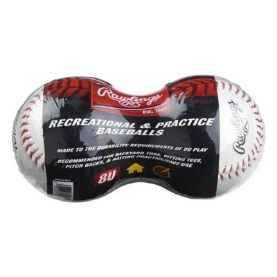 Rawlings 8U Recreational Baseballs - 2 Pack