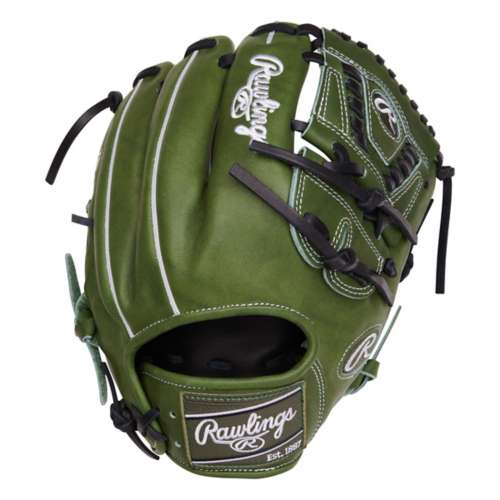 Rawlings Heart of the Hide Military Green 11.75" Baseball Glove