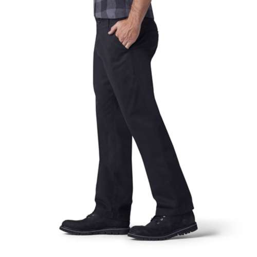 Lee Men's Performance Series Extreme Comfort Khaki Pant - Black, Black,  33X30 