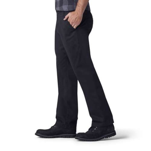 New Lee Straight Fit Extreme Comfort Stretch Black Pants Chinos Mens Size  33x30 - Helia Beer Co